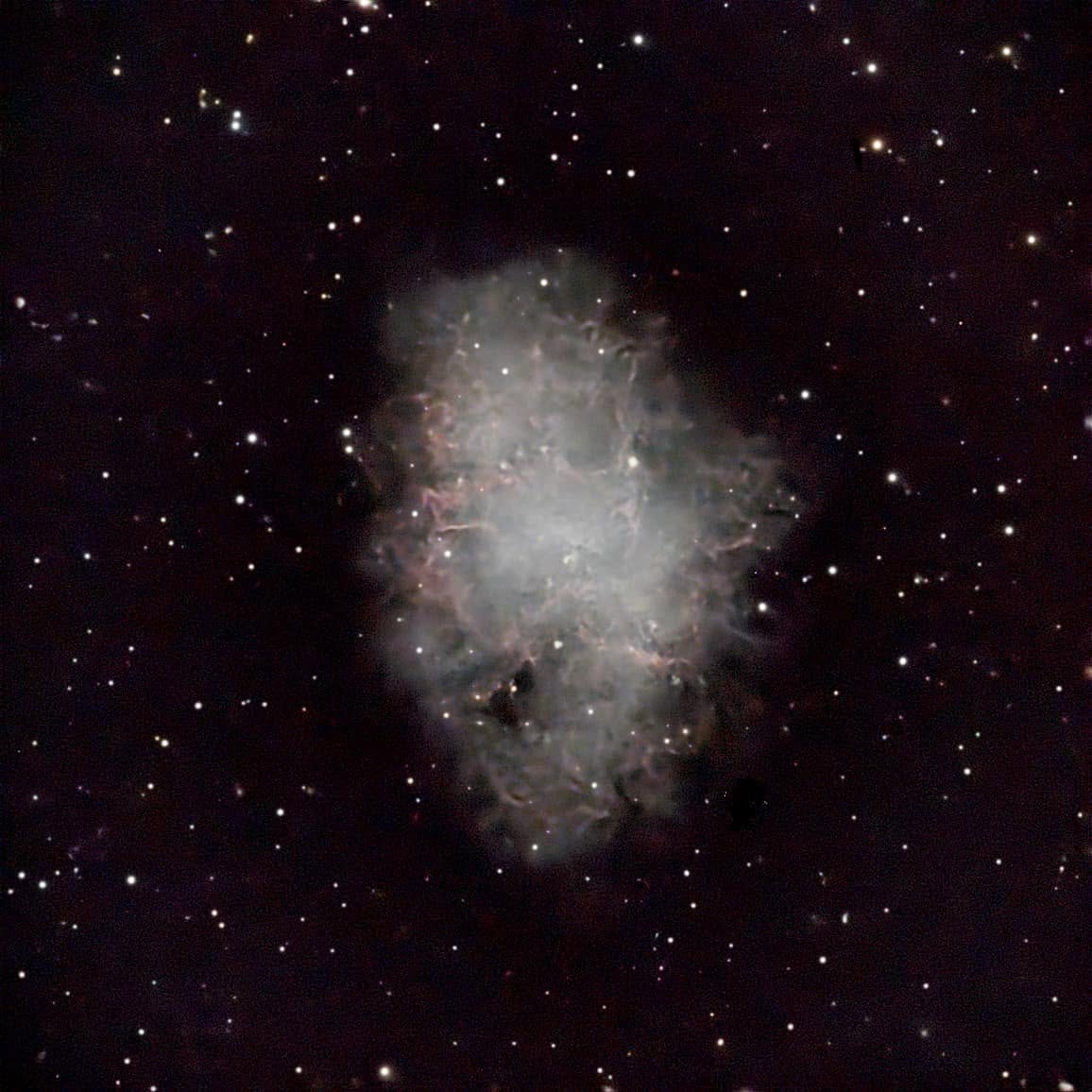 M1, the Crab Nebula, photographed by Jeremiah Smith