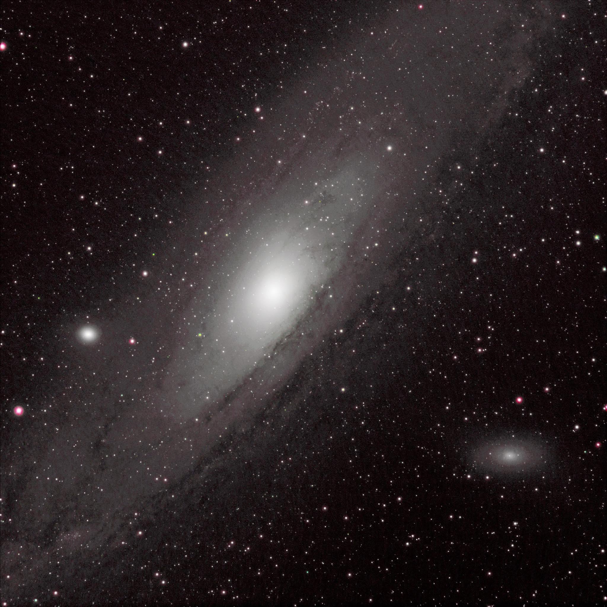 M31, the Andromeda Galaxy, photographed by Jeremiah Smith